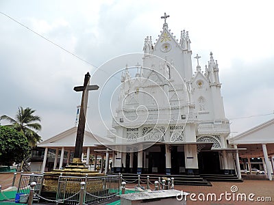 Church in Kerala, India Stock Photo